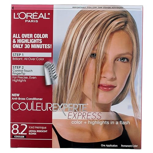 L'Oreal Paris Couleur Experte Color + Highlights in a Flash, Medium Iridescent Blonde - Ice
