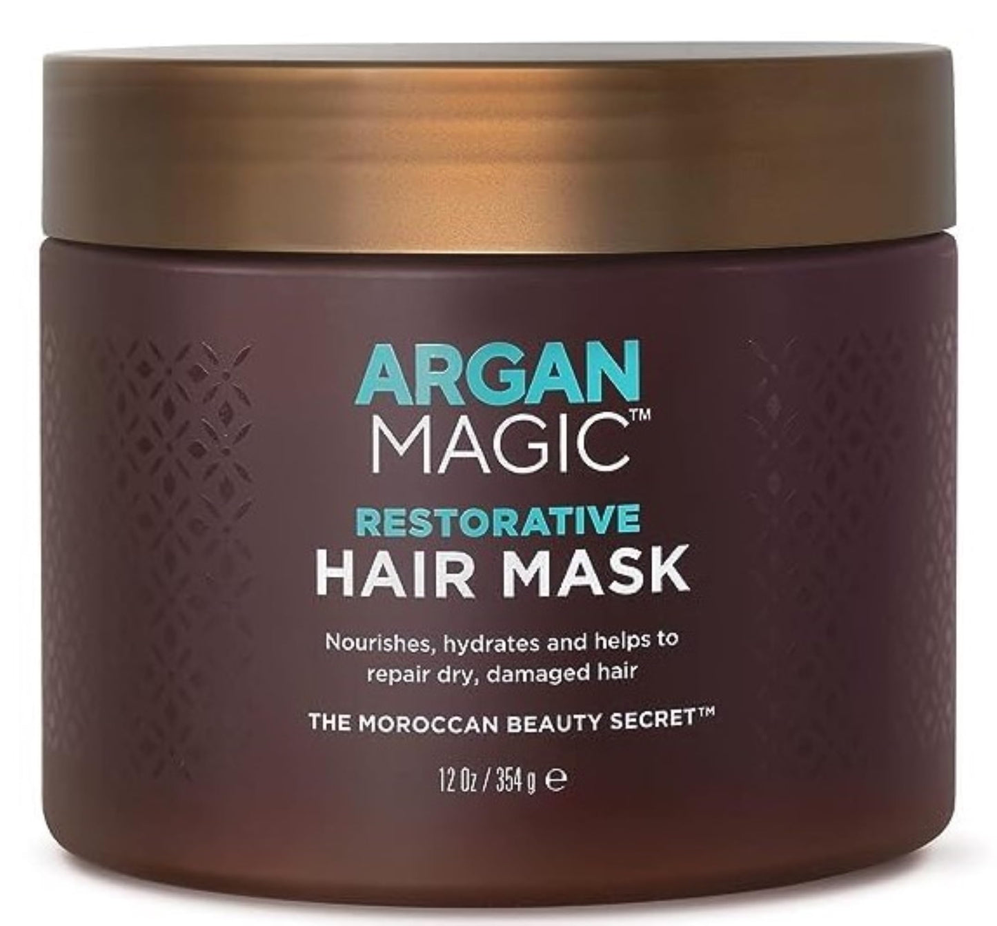 Argan Magic Restorative Hair Mask - Protein Rich Conditioning Hair Mask that Hydrates, Restores And Repairs Damaged Hair | Made in USA, Paraben Free
