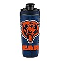 WinCraft Chicago Bears 26oz. 4D Stainless Steel Ice Shaker Bottle