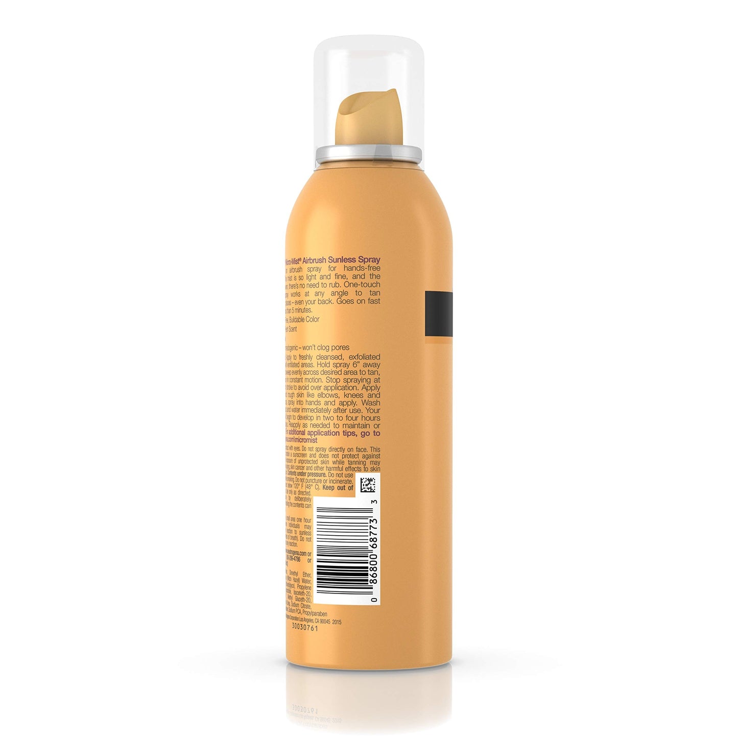 Neutrogena Micro-Mist Airbrush Sunless Tan Spray, Deep 5.3 oz Pack of 3