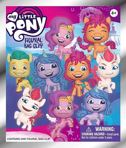 My Little Pony Movie 3D Foam Bag Clip in Blind Bag