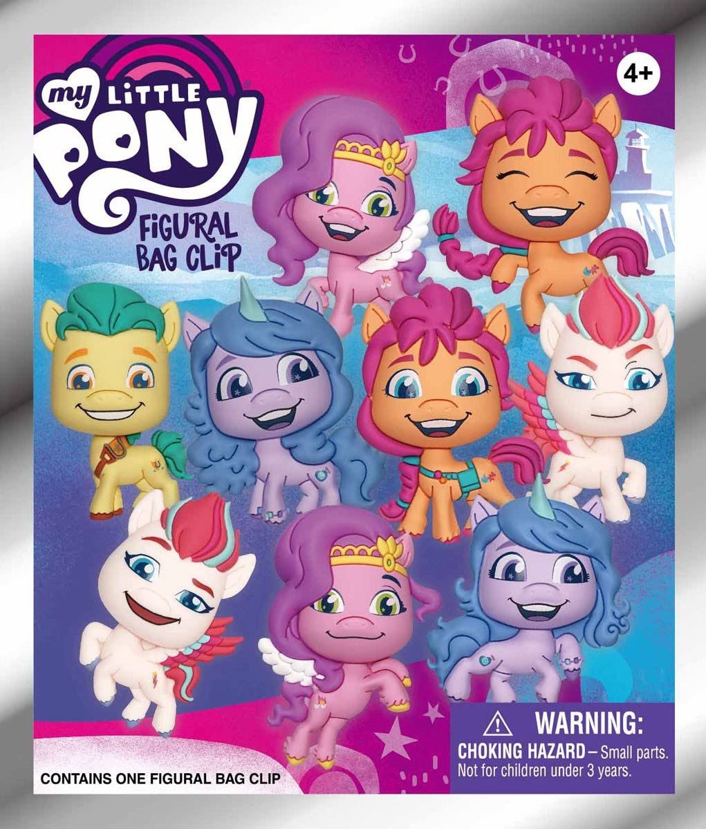 My Little Pony Movie 3D Foam Bag Clip in Blind Bag