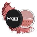Bellapierre Mineral Blush - Loose Powder Blush, Lightweight Cheek Color, Warm Dewy Finish, Talc-Free, Hypoallergenic & Non-Toxic - 0.3 oz - Desert
