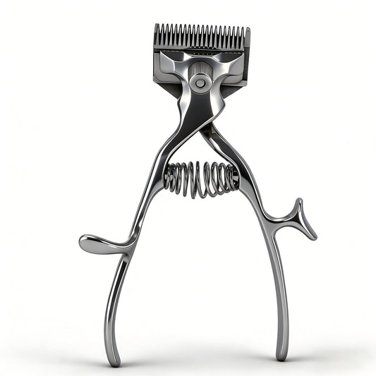 Eatbuy Professional Manual Clipper, Hand Push Hair Cutter for Home & Barber - Stainless Steel Hair Trimmer with Replaceable Blade, Portable Manual Beauty and Personal Care Eatbuy