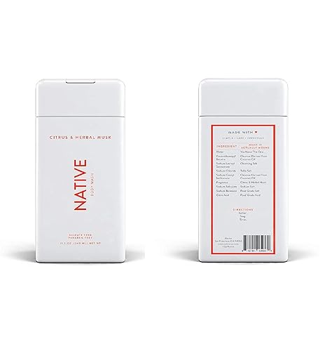 Native Body Wash - Citrus & Herbal Musk - 11.5 oz (340ml)