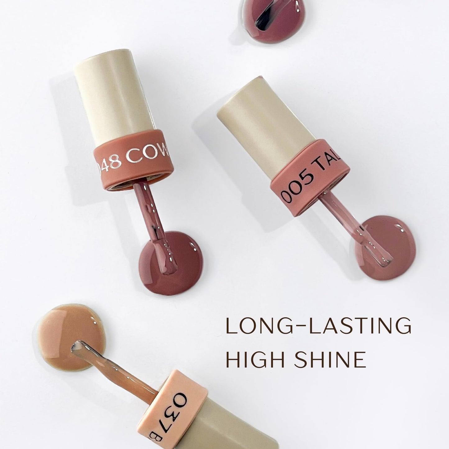 Lechat Gel Polish - Charming, Color and Top in One Coat, Shiny Long-Wear, Brown Gel Nail Polish Beauty & Personal Care LECHAT