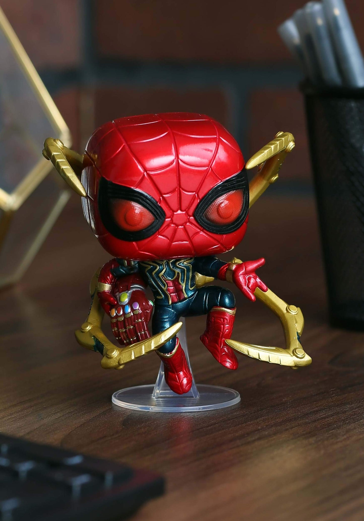Funko Pop Marvel: Avengers Endgame - Iron Spider with Nano Gauntlet - Collectable Vinyl Figure - Gift Idea - Official Merchandise - Toys for Kids…