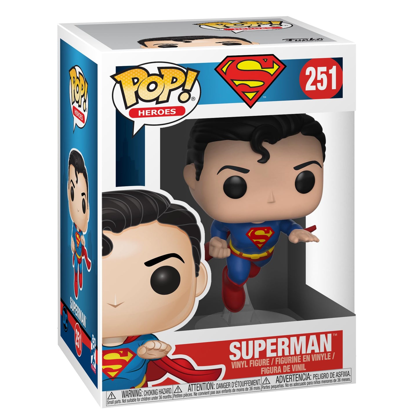 Funko POP! Heroes: Superman - Flying Superman (80th Anniversary)