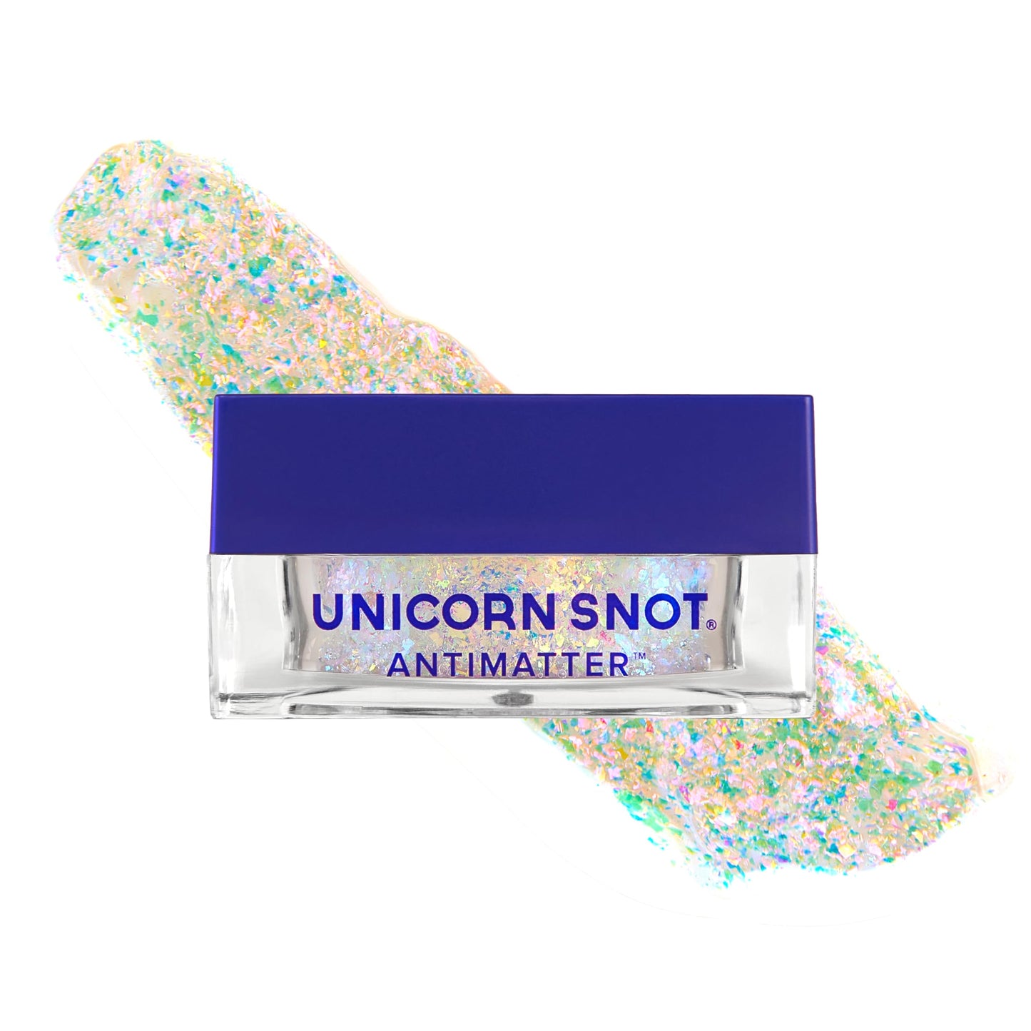 Unicorn Snot Antimatter Color-Shifting Glitter Paste - Plastic-Free Iridescent Body Glitter, Vegan & Cruelty-Free, Sweat-Proof Face & Body Paint, 0.5