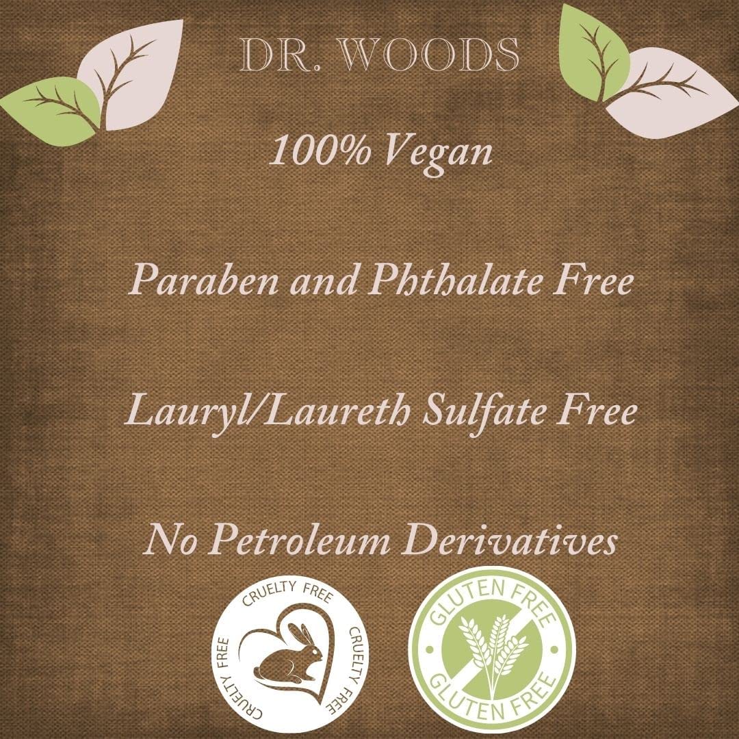 Dr. Woods Pure Almond Castile Soap 32 oz (Pack of 6)