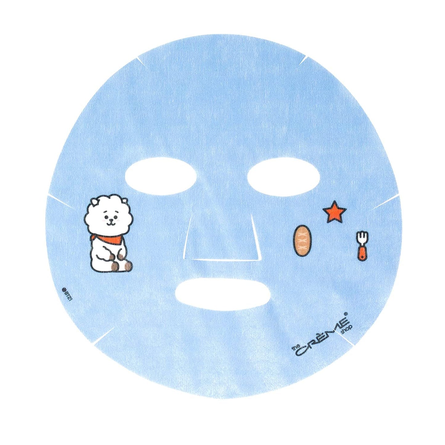 RJ’S RADIANT Printed Essence Sheet Mask - Infused with Retinol, Vitamin C, Squalane