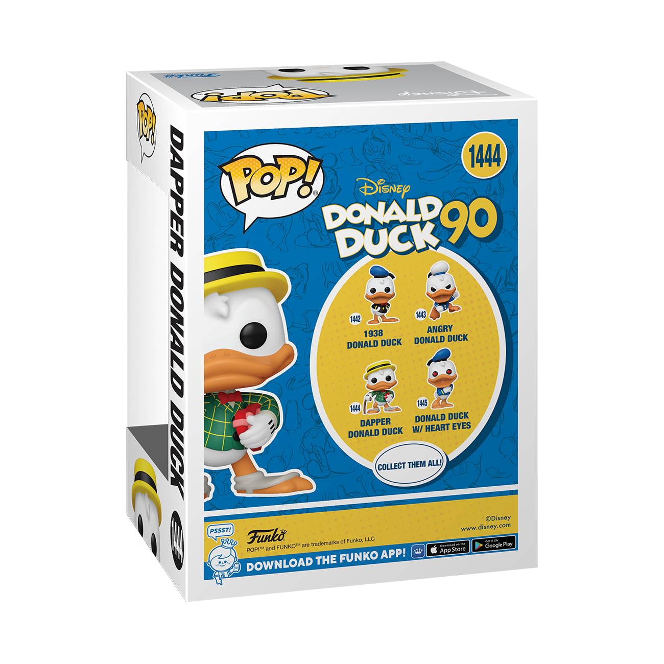 Funko Pop Disney: Donald Duck 90th Anniversary - Dapper Donald Duck - Collectable Vinyl Figure - Gift Idea - Official Merchandise - Toys for Kids…