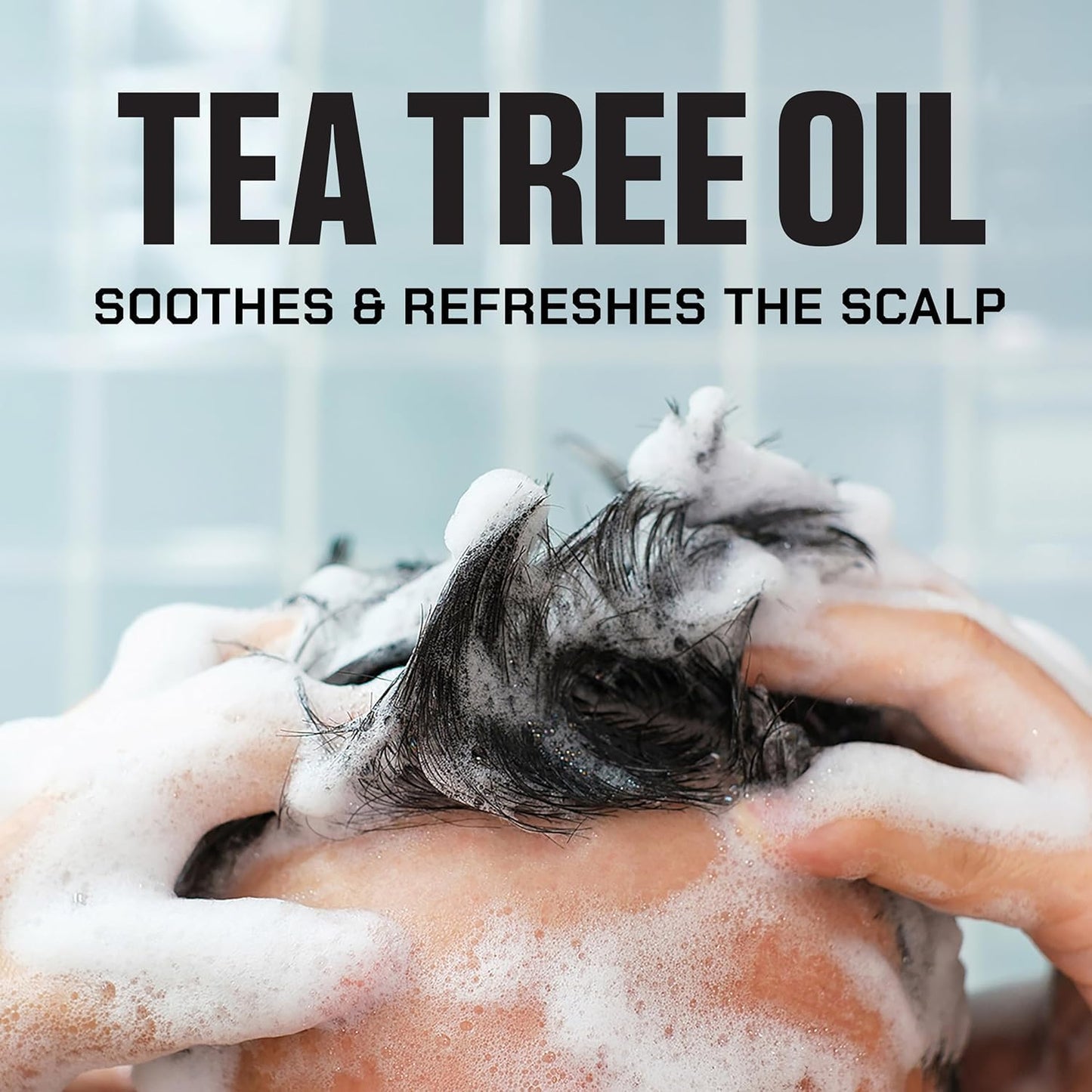 Duke Cannon Supply Co. Tea Tree 2-in-1 Shampoo and Conditioner for Men - 3 fl oz - Fresh Mint + Eucalyptus Scent - Made with Tea Tree Oil & Menthol