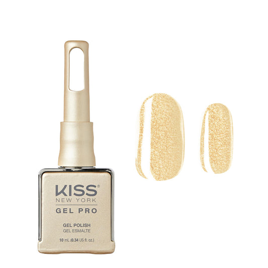 KISS NEW YORK Gel Nail Polish Soak Off UV LED Gel Polish 10mL Nail Art Salon Manicure DIY HEMA FREE, TPO FREE (Cream of the Crop) Beauty & Personal Care Kiss