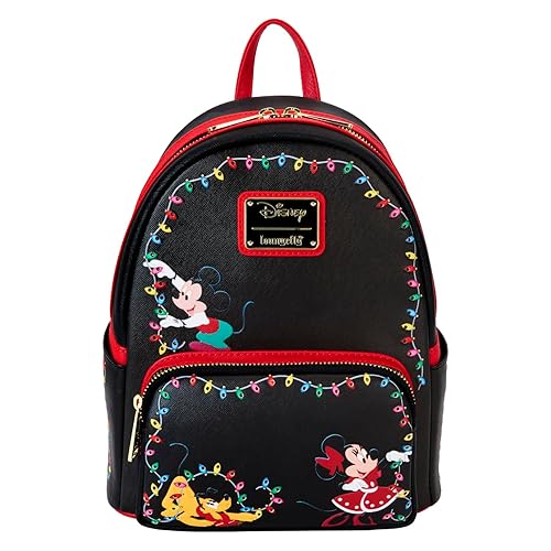 Loungefly Disney Mickey's Light Up Decorations Mini Backpack