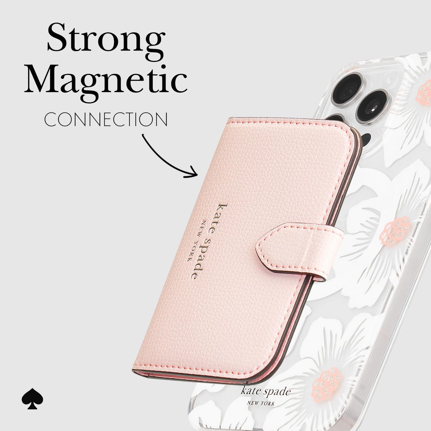 kate spade new york Modern, Chalk Pink, MagSafe Wallet