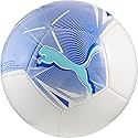 PUMA Unisex Big Cat Soccer Ball, White-Ultra Blue-Team Aqua AH25, 4