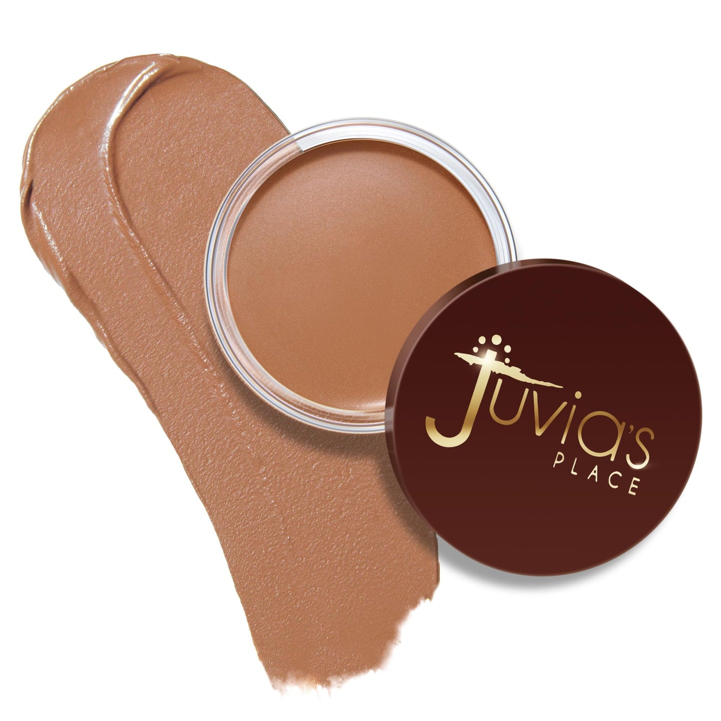 Juvia's Place Bronzed Cream Bronzer - Honey - Smooth Cream Bronzer Pot for Sun-Kissed Glow & Warmth, Buildable & Blendable Makeup Contour