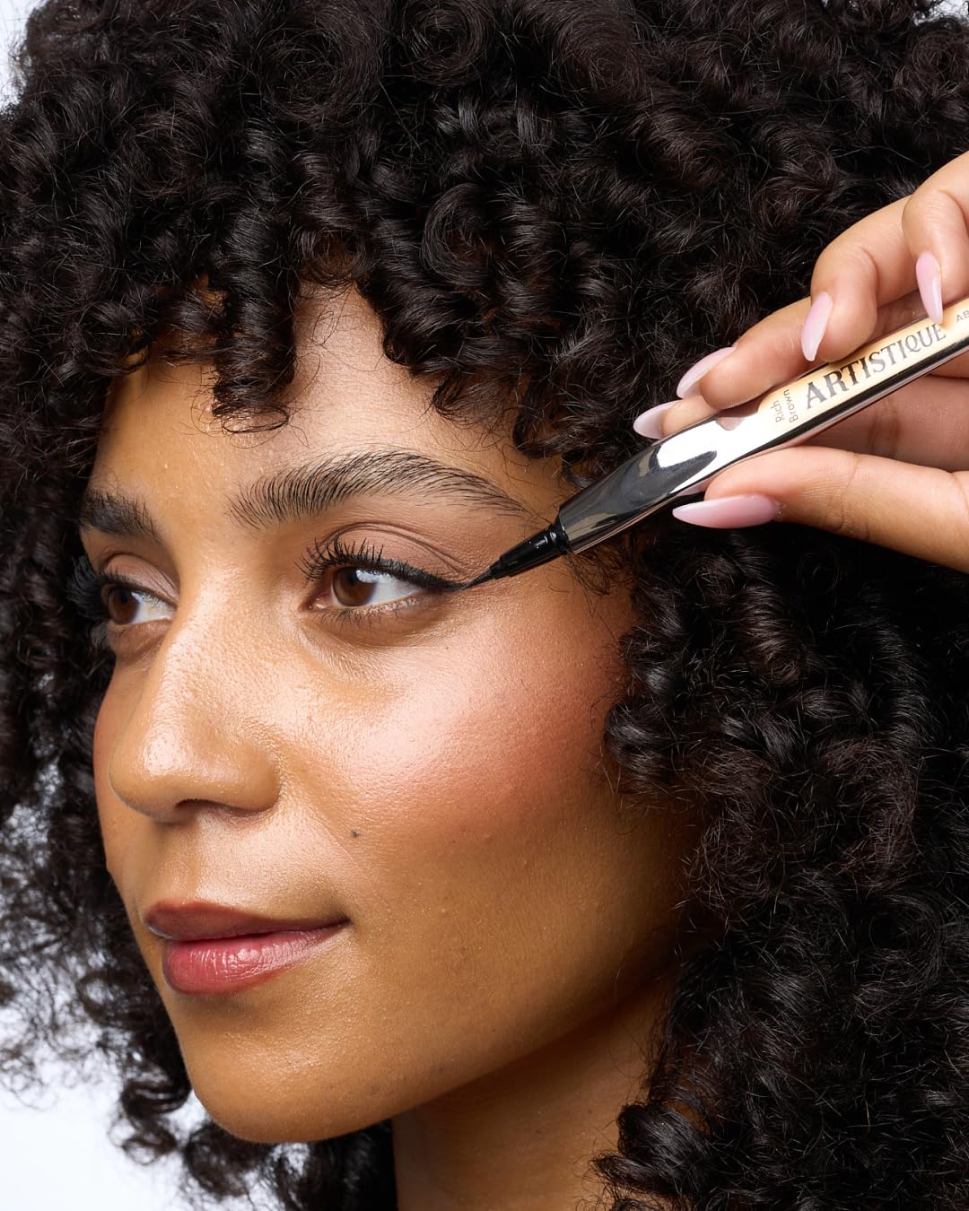 Absolute New York Artistique Easy Grip Liquid Eyeliner, Jet Black Brush Tip