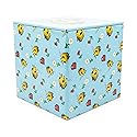 MINECRAFT Bee Pattern 4-Inch Tin Storage Box Cube Organizer with Lid | Basket Container, Cubby Cube Closet Organizer, Home Decor Playroom Accessories…