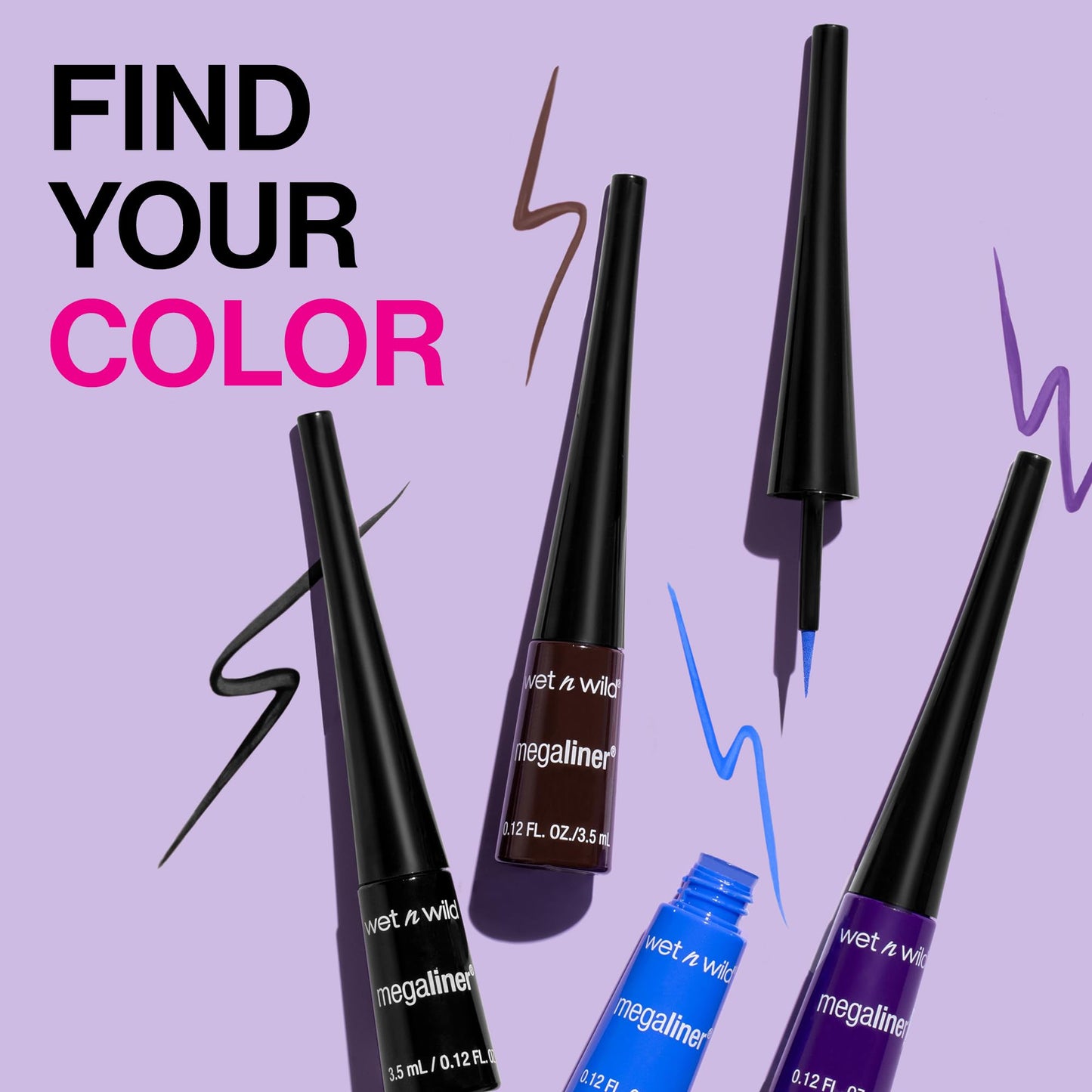 wet n wild MegaLiner Liquid Eyeliner - Metallic, Metallic Brown