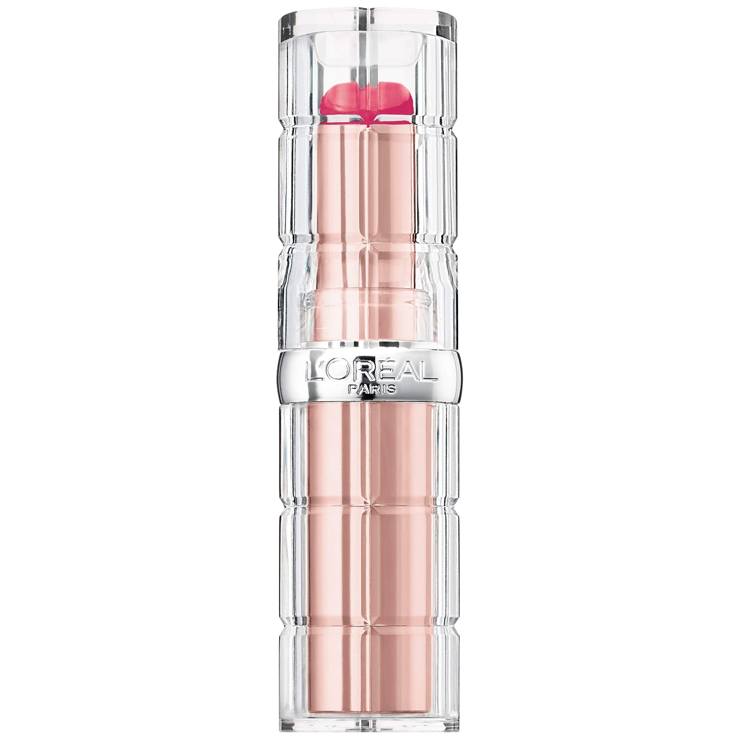 L'Oreal Paris Makeup Colour Riche Plump and Shine Lipstick, for Glossy, Radiant, Visibly Fuller Lips with an All-Day Moisturized Feel, Guava Plump,