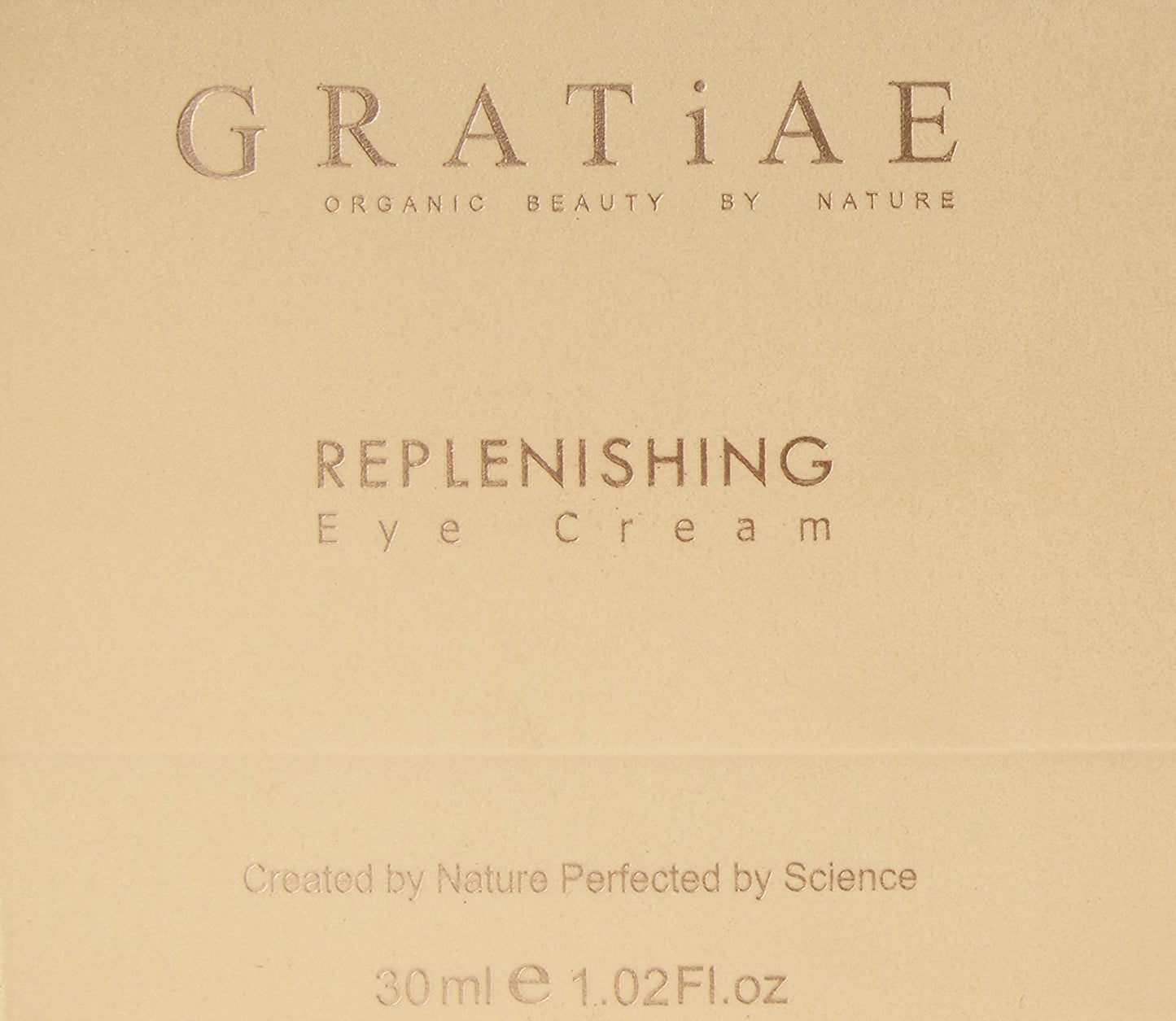 Gratiae Organics Replenishing Eye Cream, 1.02-Ounce