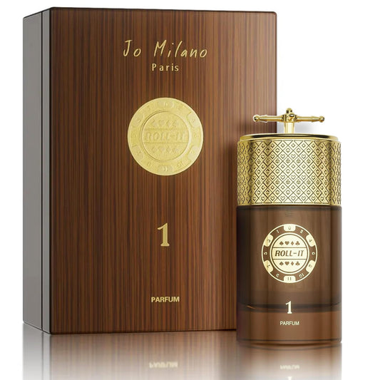 Jo Milano Roll It 1 Parfum Spray | 3.4 oz (100ml) | Oud, Musk, Amber, Lemon Scent | Long Lasting Fragrance for Men and Women (Unisex) Beauty & Personal Care Jo Milano