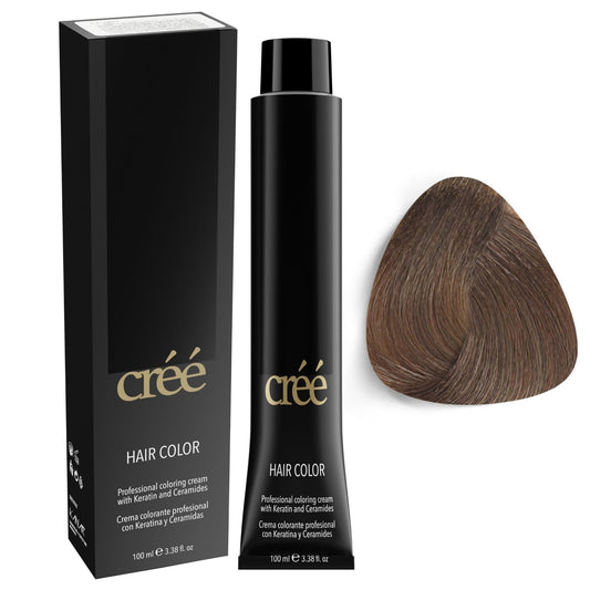 Cree Professional 7.91 - Ice Chesnut Blond Permanent Hair Color - Long Lasting, Rich Vibrant - Gray Coverage 100ml - 3.4 fl.oz. Beauty & Personal Care Créé