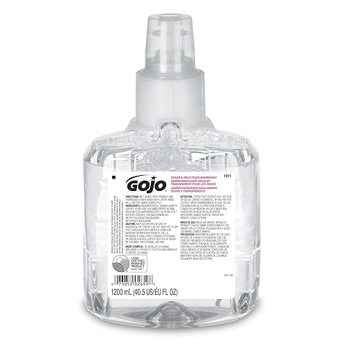 GOJO® Clear & Mild Foam Handwash, 1200 mL