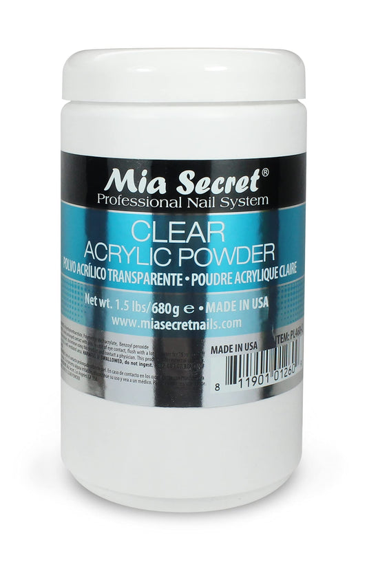 Mia Secret Clear Acrylic Powder (24oz) Beauty & Personal Care Mia Secret