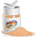 MARBLERS Holographic Glitter [Unicorn Orange] 1.5oz (42g) | Fine | Non-Toxic, Vegan, Cruelty-Free | Face, Body, Eyeshadow, Hair, Festival, Party