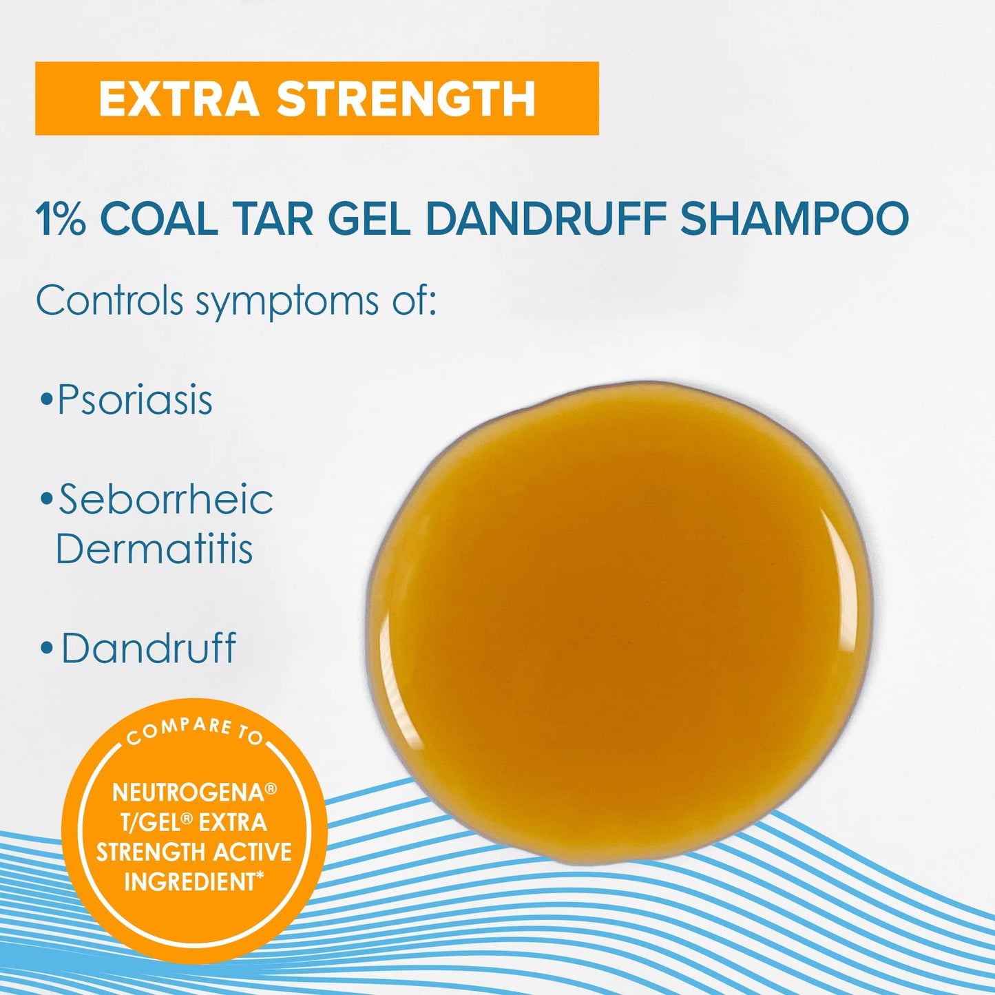 True+Real Coal Tar Therapeutic Tar Gel Anti-Dandruff Shampoo 1% Coal Tar, 6 Ounce Beauty and Personal Care True+Real