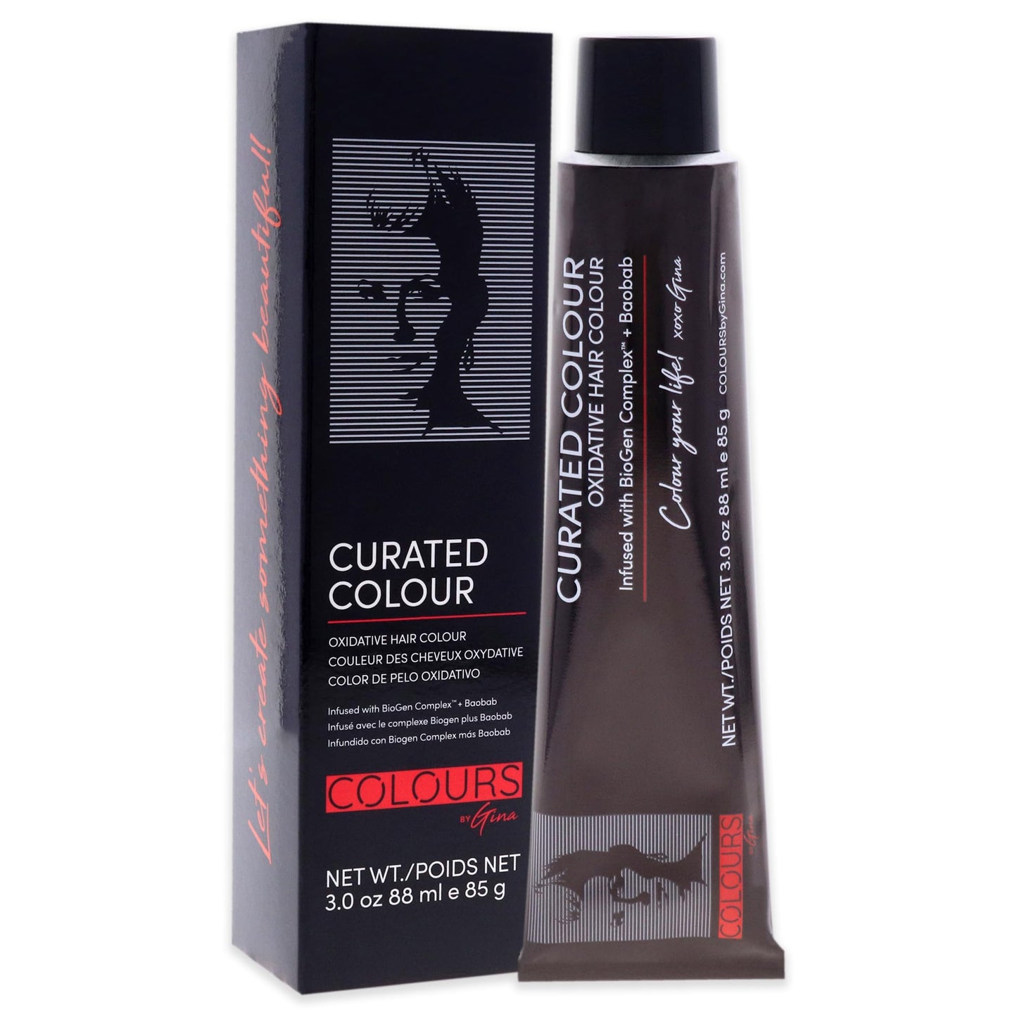 Colours By Gina Curated Colour - 8.43-8CG Light Golden Coppery Blonde by Colours By Gina for Unisex - 3 oz Hair Color