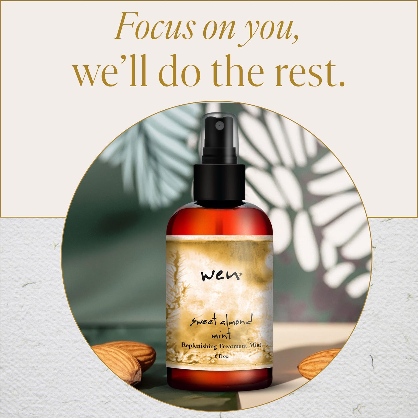 WEN by Chaz Dean Wen Sweet Almond Mint Straightening Smoothing Gloss, 1 fl.oz