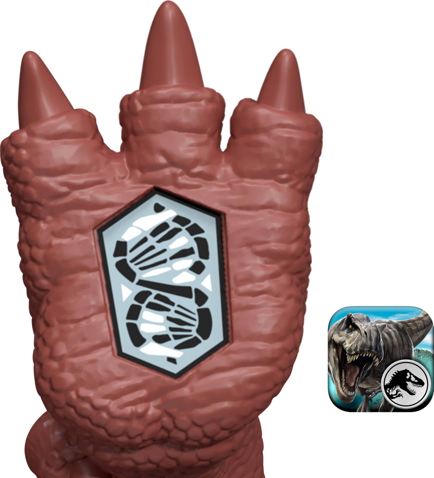 Mattel Jurassic World Rebirth Wild Roar Dinosaur Toy, Aucasaurus with Tail Controlled Chomp, Posable Multi Direction Attack & Sound, Digital Play