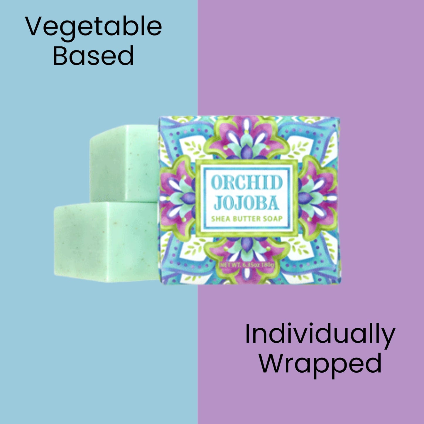 Greenwich Bay Mini Botanical Soap Bars - 12 Pack 1.9 oz Each - Individually Wrapped Guest Soaps for Airbnb, Spa, Travel, Bath - Travel Size Bar Soap