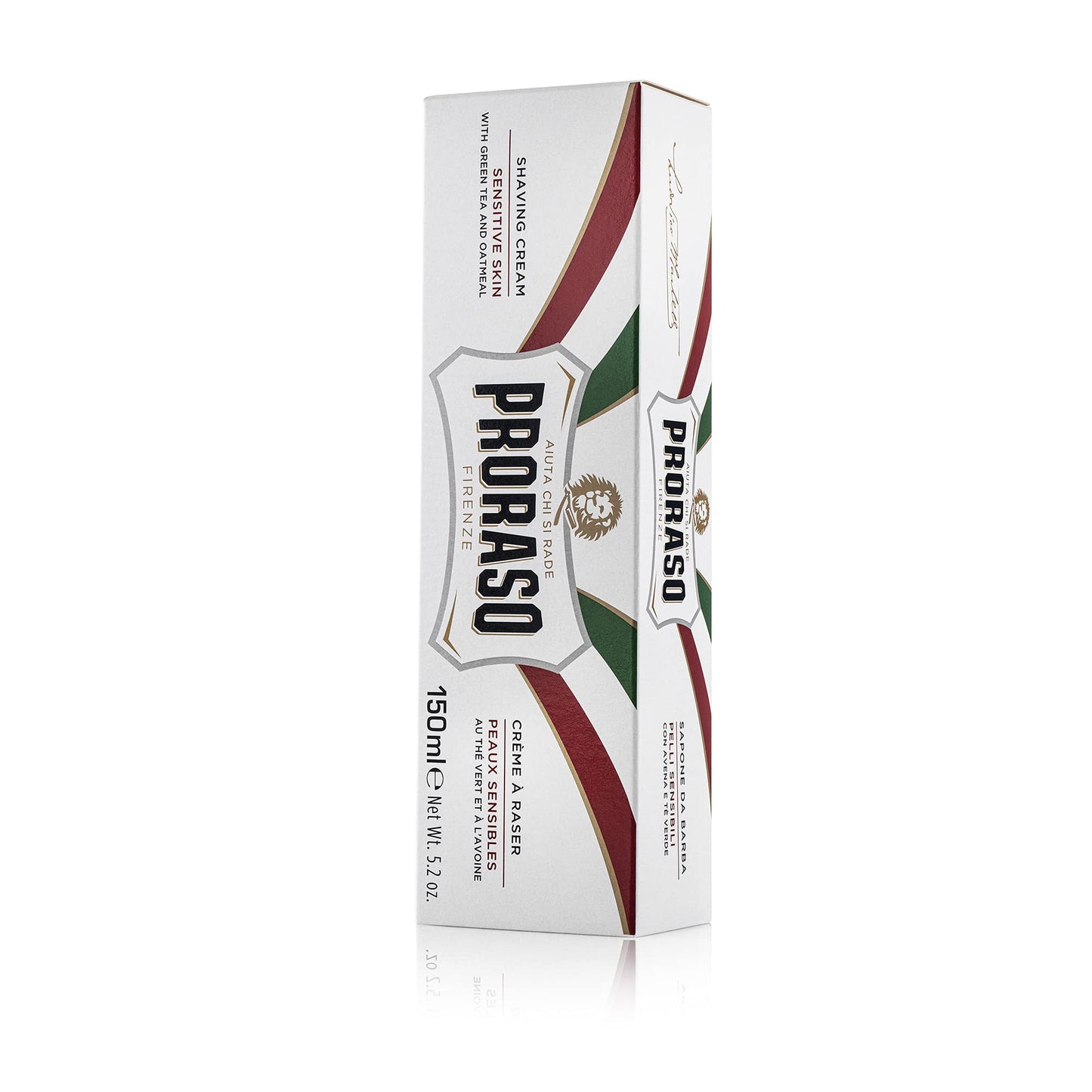 Proraso Shaving Cream - Oatmeal & Green Tea - Nourishing & Gentle Formula Shave Cream for Sensitive Skin - Premium Italian Shaving for Men - 5.2oz Beauty and Personal Care Proraso