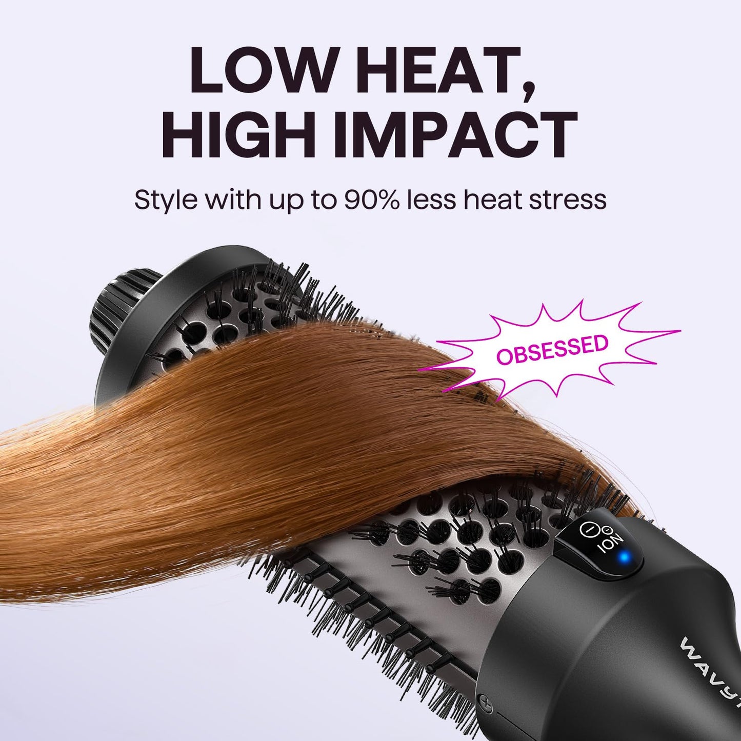 Wavytalk Thermal Brush Blowout Boost Grande 1.77? Big Bouncy Blowout Waves Beauty and Personal Care wavytalk