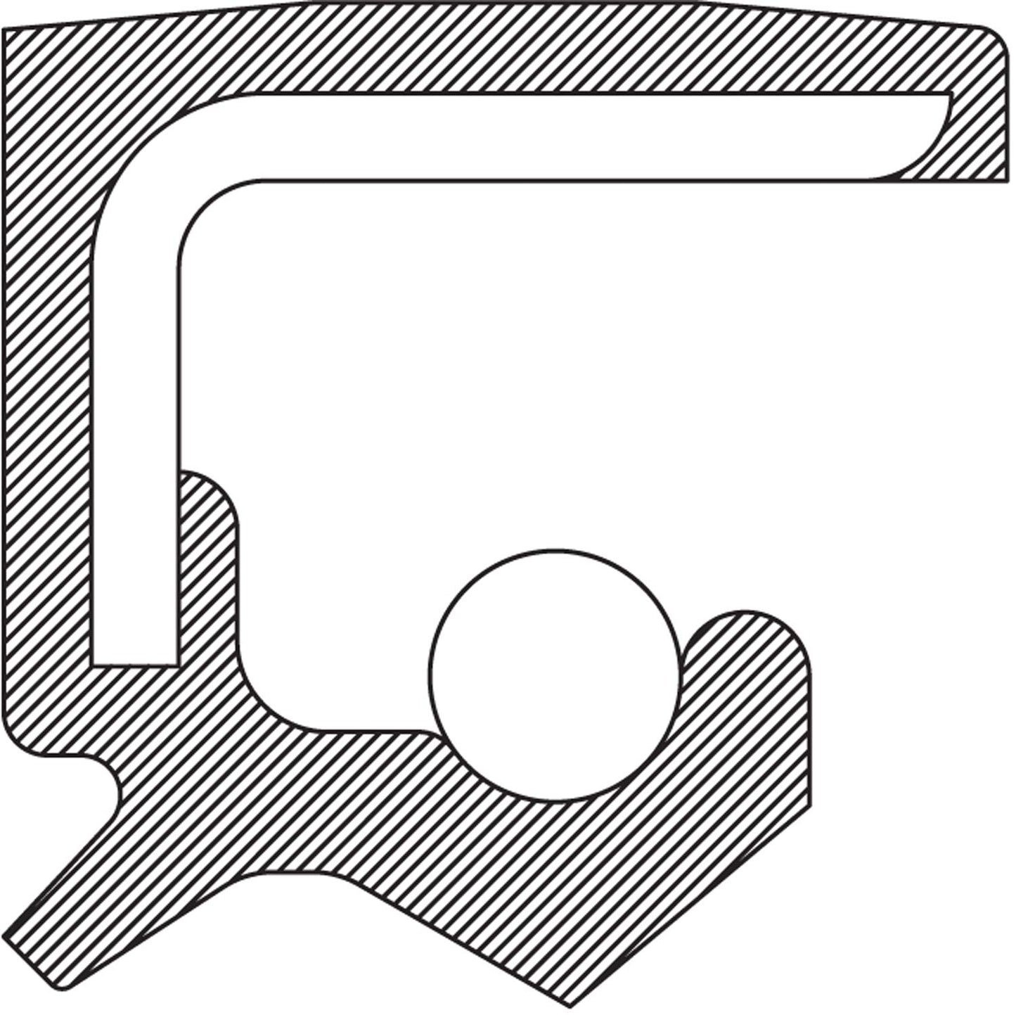 National 710677 Oil Seal