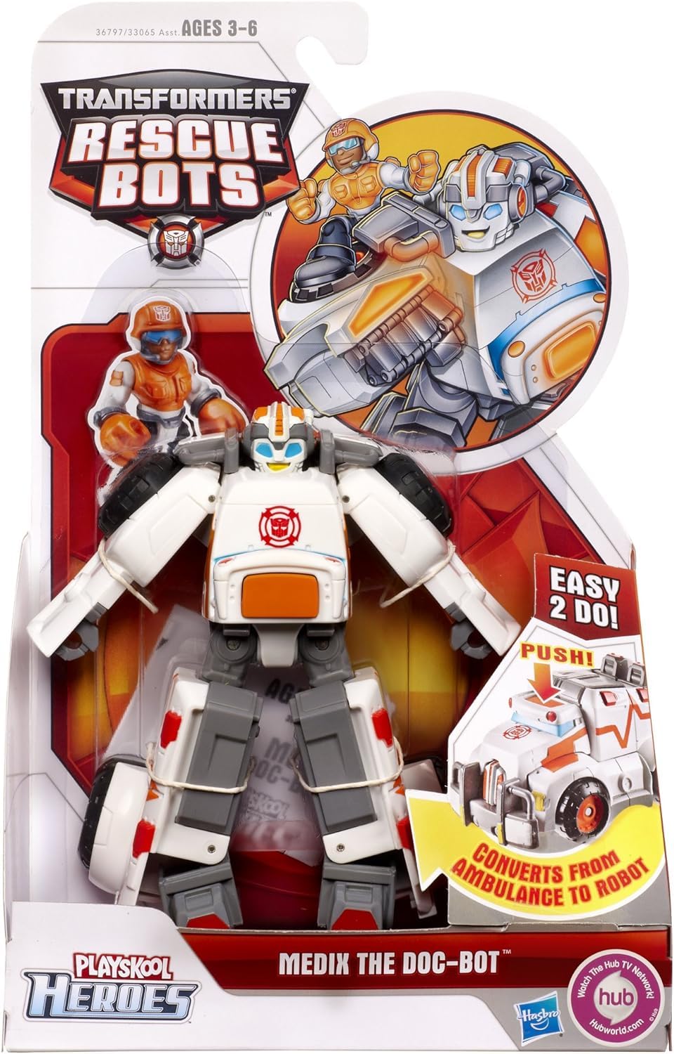 Transformers Rescue Bots Playskool Heroes Medix The Doc-Bot Figure
