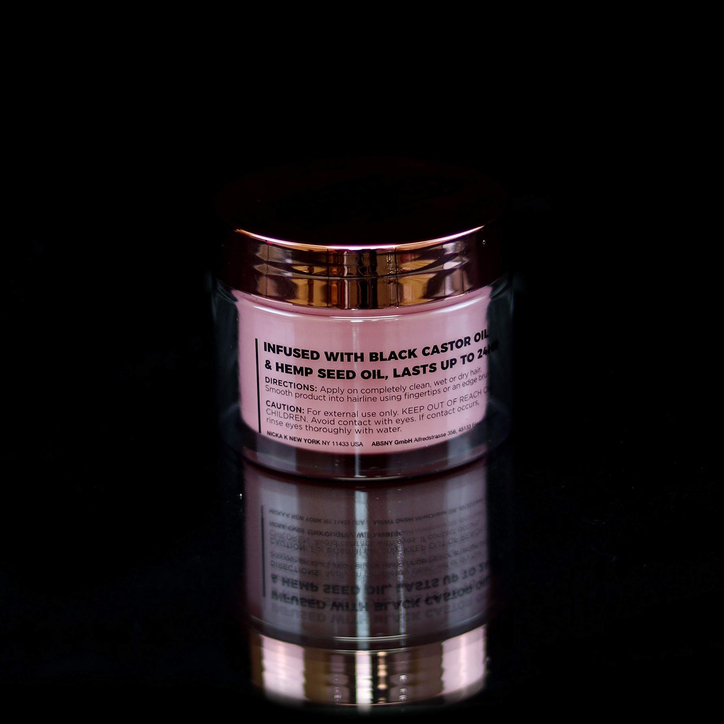 TruEDGE Controller Extreme Hold Water-Based Pomade - Ntaural Shine & Non-Flaky Scented Edge Control - Perfect for Hair-Braiding (Sweet Peach)