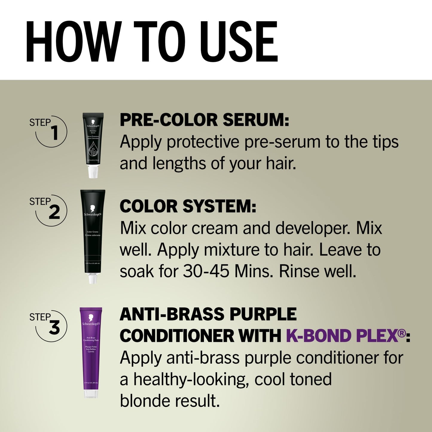 Schwarzkopf Keratin Blonde Hair Dye, 8.0 Medium Blonde, Professional Quality Permanent Hair Color, Bond Enforcing System, Pre-Color Serum & Purple