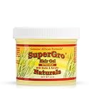 SuperGro Hair Gel with Extra Hold - For Braiding, Locking, Instant Edge Control, Twisting, Retwisting - Natural Grip Jam for Neat Shining - Braid, Loc