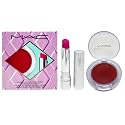 MAC M·A·C Cosmetics No Work All Glow Play Kit: Purple - Cushiony Blush + Tendertalk Lip Balm