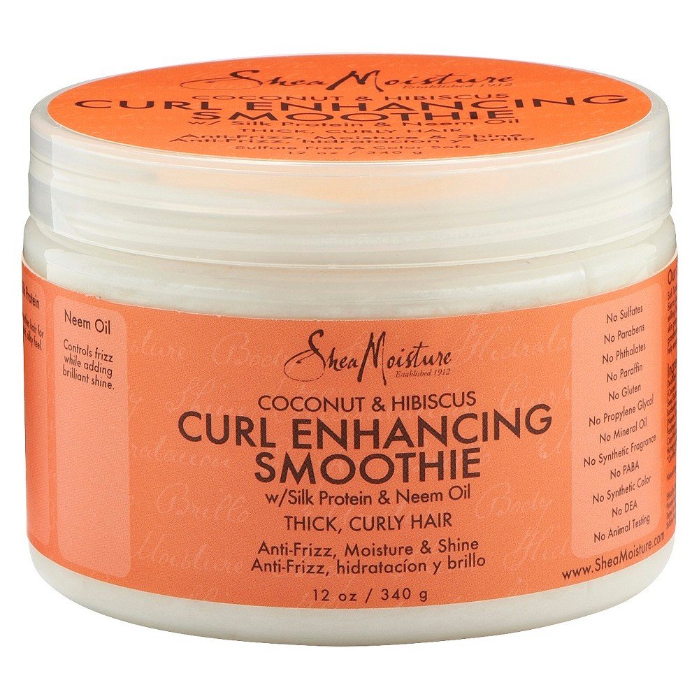 Shea Mst Curl Enh Smth Cc Size 12z Shea Moisture Coconut & Hibiscus Curl Enhancing Smoothie 12z