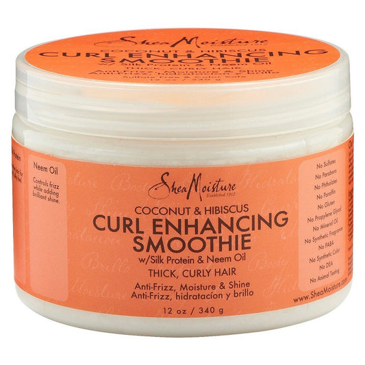 Shea Mst Curl Enh Smth Cc Size 12z Shea Moisture Coconut & Hibiscus Curl Enhancing Smoothie 12z