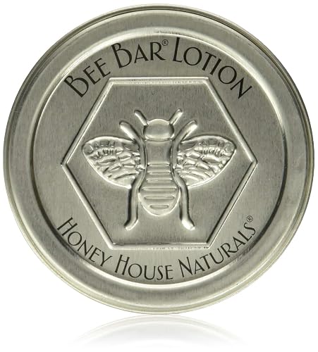 Honey House Naturals Small Bee Bar Lotion, Natural, 0.6 Ounce
