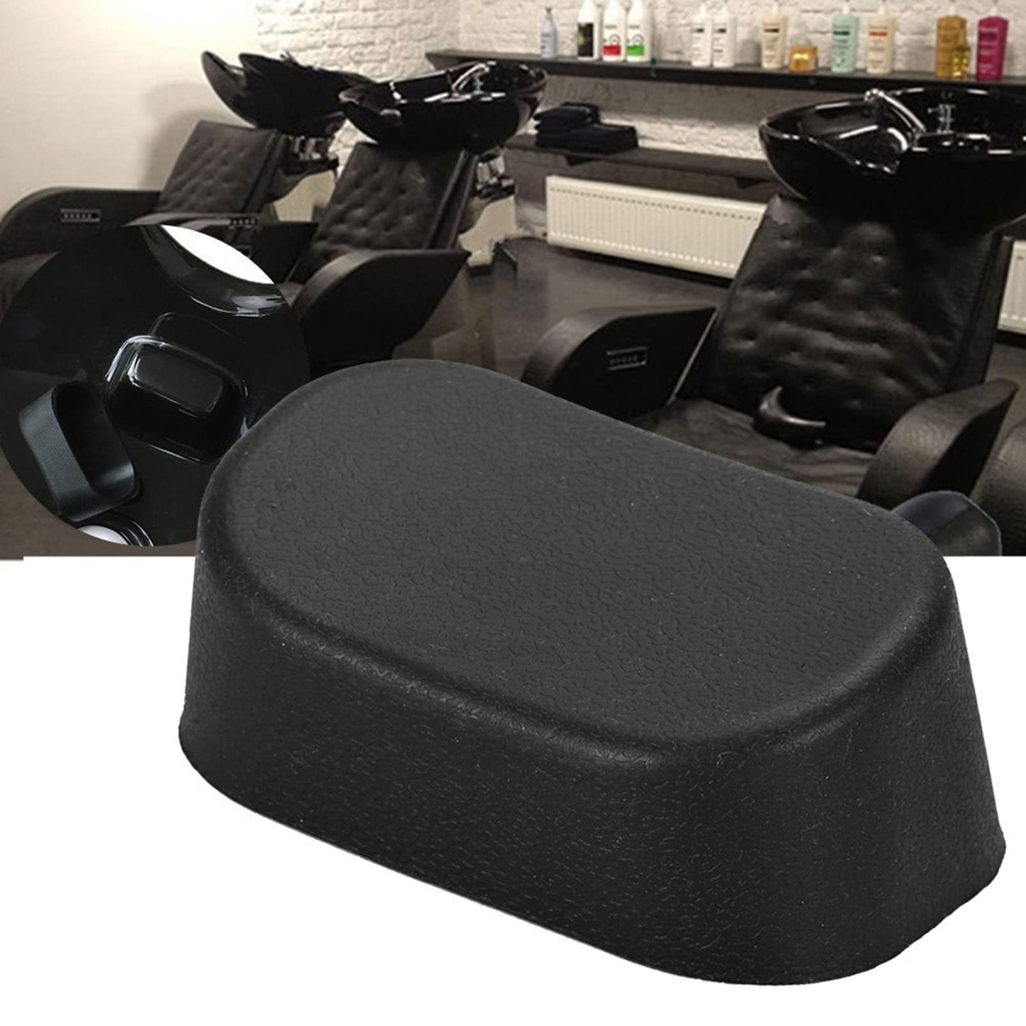 Dioche Shampoo Bowl Neck Rest, 5 Colors Silicone Neck Rest Shampoo Bowl Cushion Beauty Salon Spa Hair Washing Sink Pillow for Salon Hair Wash Sink Beauty and Personal Care Dioche