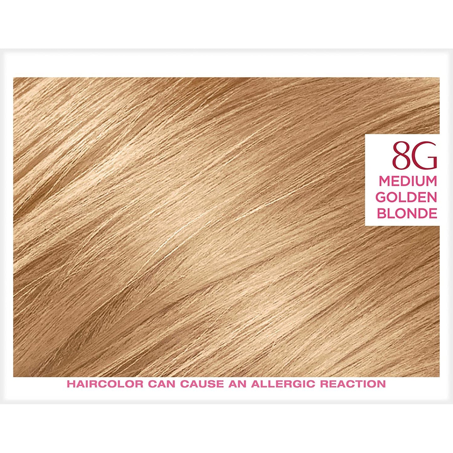 L'Oreal Paris Excellence Creme Haircolor, Medium Golden Blonde [8G] (Warmer) 1ea (Pack of 3)